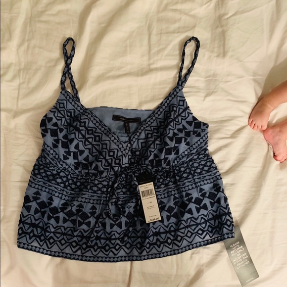 BNWT Bcbgmaxazria Emeli embroidered top - Picture 2 of 3
